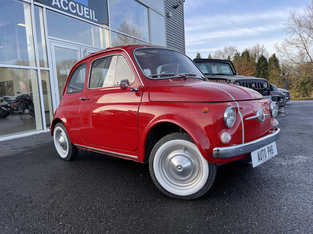 AUTOS PHS FIATFIAT 500Fiat 500 1965 Toit Ouvrant